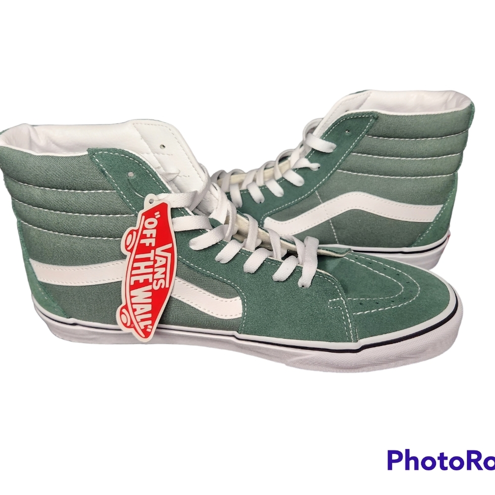 NWT Vans SK8 - HI Color Theory Green